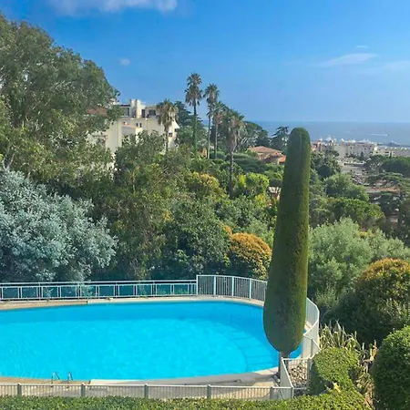 Sea View With-pool-cannes Festival Lägenhet